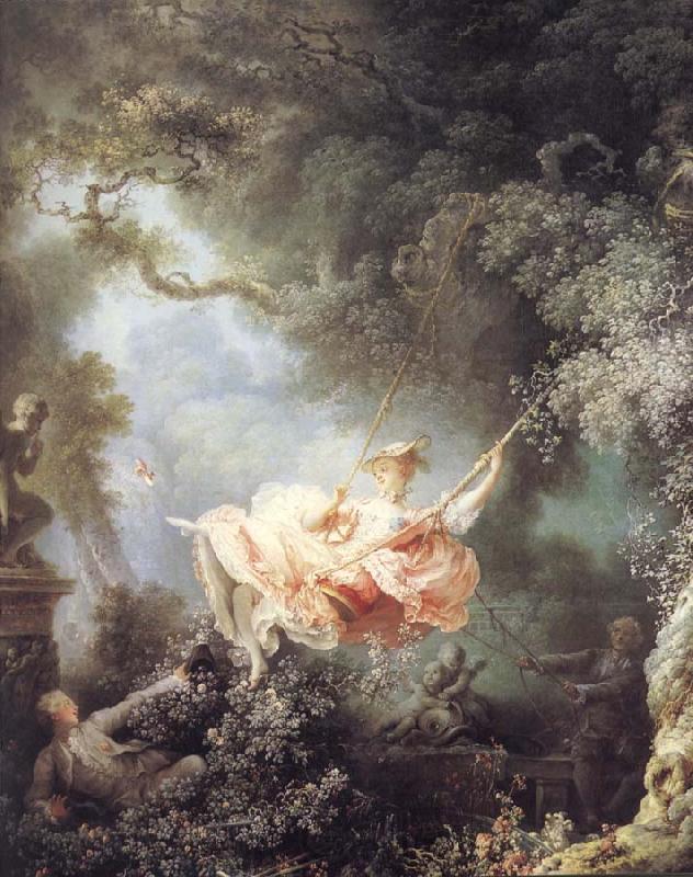 Jean Honore Fragonard The Swing Norge oil painting art